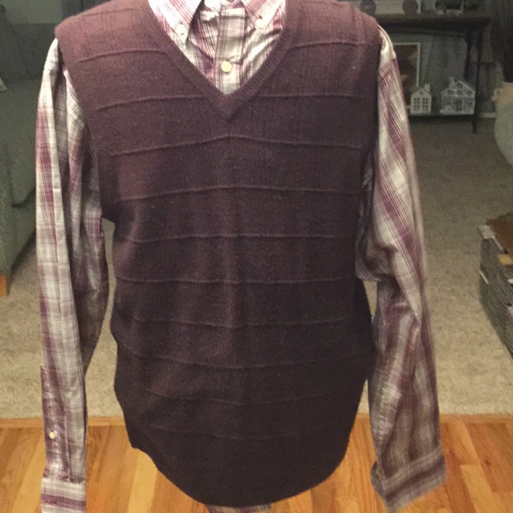 🌻GRAPE V-neck men’s sweater